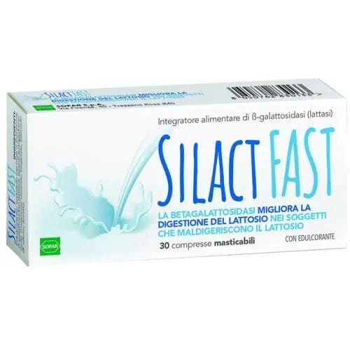 Silact Fast 30 Compresse Masticabili - Sollievo Digestivo Rapido