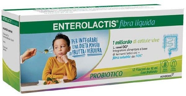 Enterolactis Fibres liquides, 12 flacons