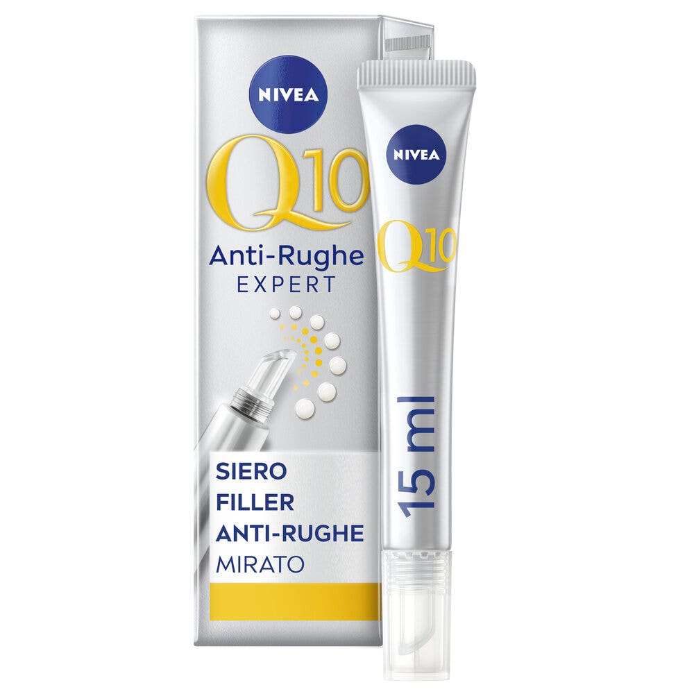 Nivea Q10 Anti-rides Expert Sérum combleur anti-rides ciblé visage anti-rides repulpant 15 ml