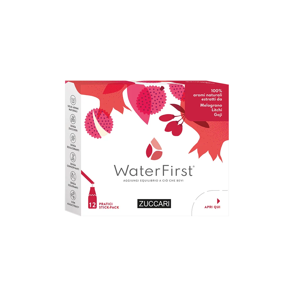Zuccari WaterFirst Melograno, Litch, Goji 12 Stick