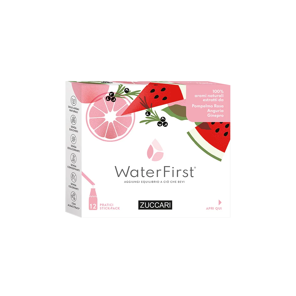 Zuccari WaterFirst Pompelmo Rosa/Anguria/Ginepro 12 Stick