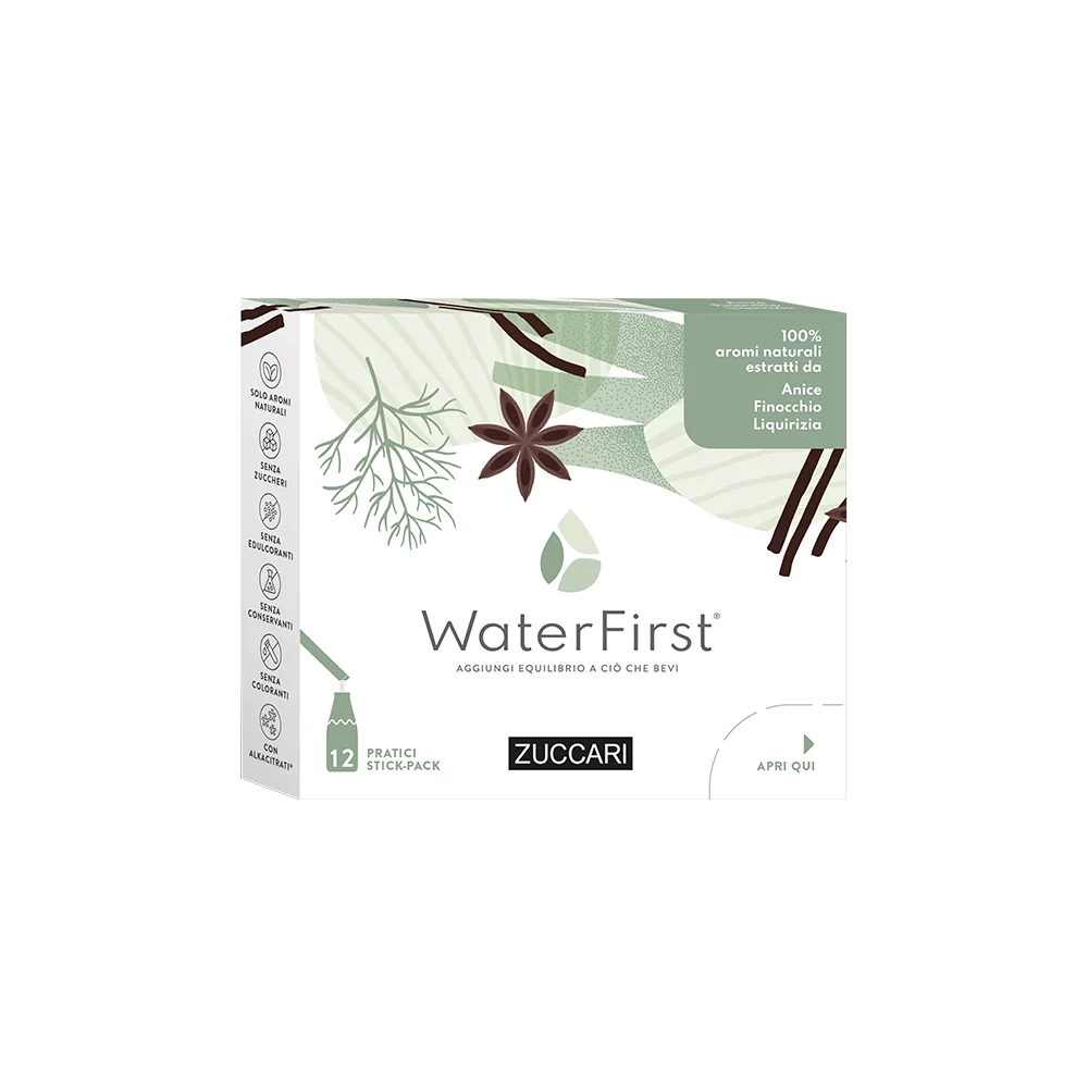 Zuccari WaterFirst Anice/Finocchio/Liquirizia 12 Stick