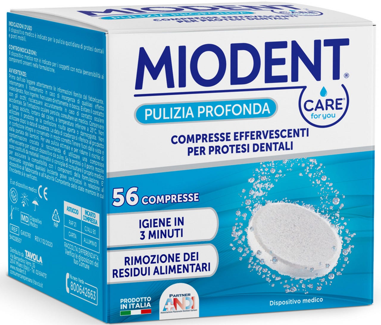 Tavola Miodent 56 comprimés