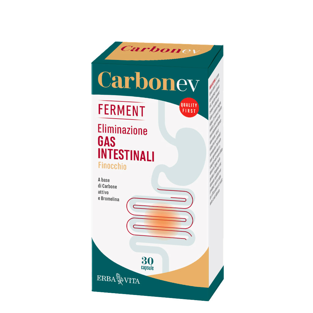 Erba Vita Carbon Ev Ferment 30 gélules