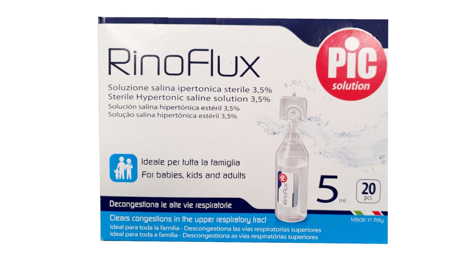 Pic Solution Solution saline hypertonique 20 x 5 ml