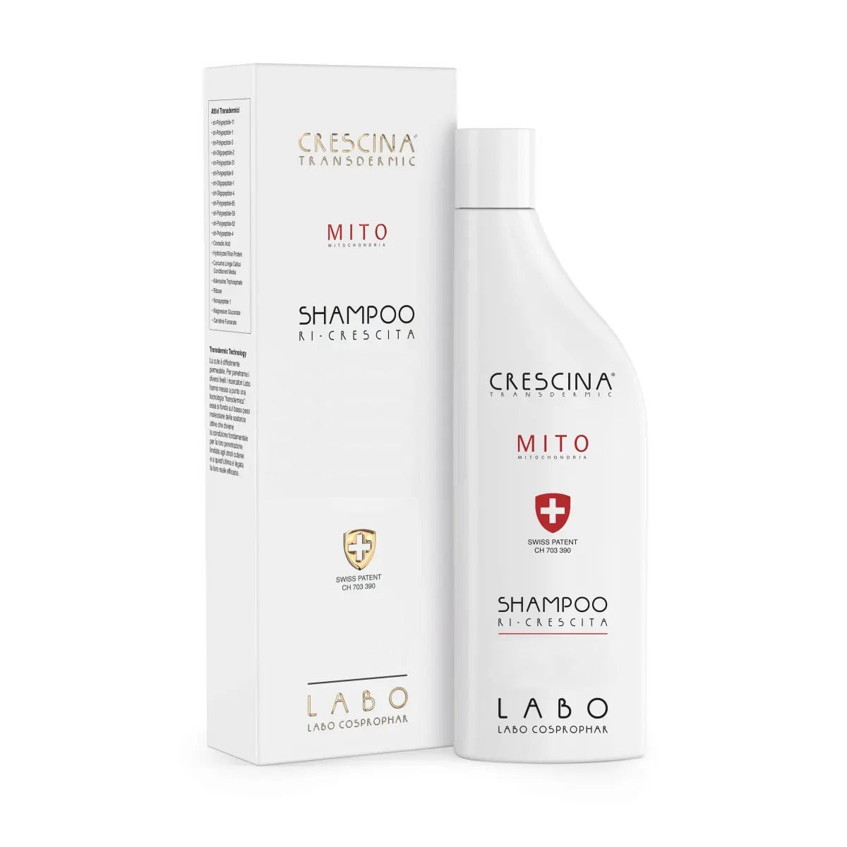 Crescina Shampoo Ri-Crescita Mito 200 Donna 150ml
