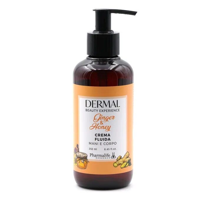 Dermal Ginger & Honey Crema Fluida Mani/Corpo 250ml