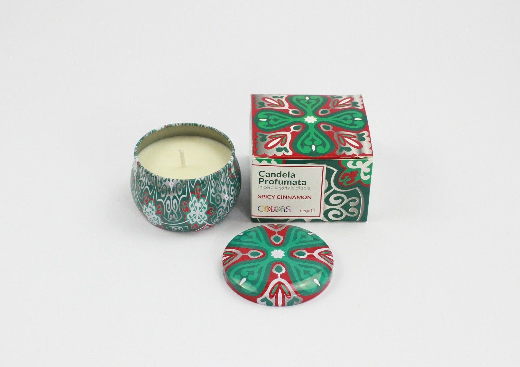 Bougie Colors Spicy Cinnamon 120 g