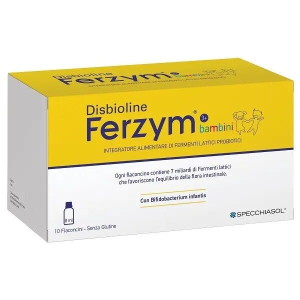 Specchiasol Disbioline Ferzym Enfants 10 flacons