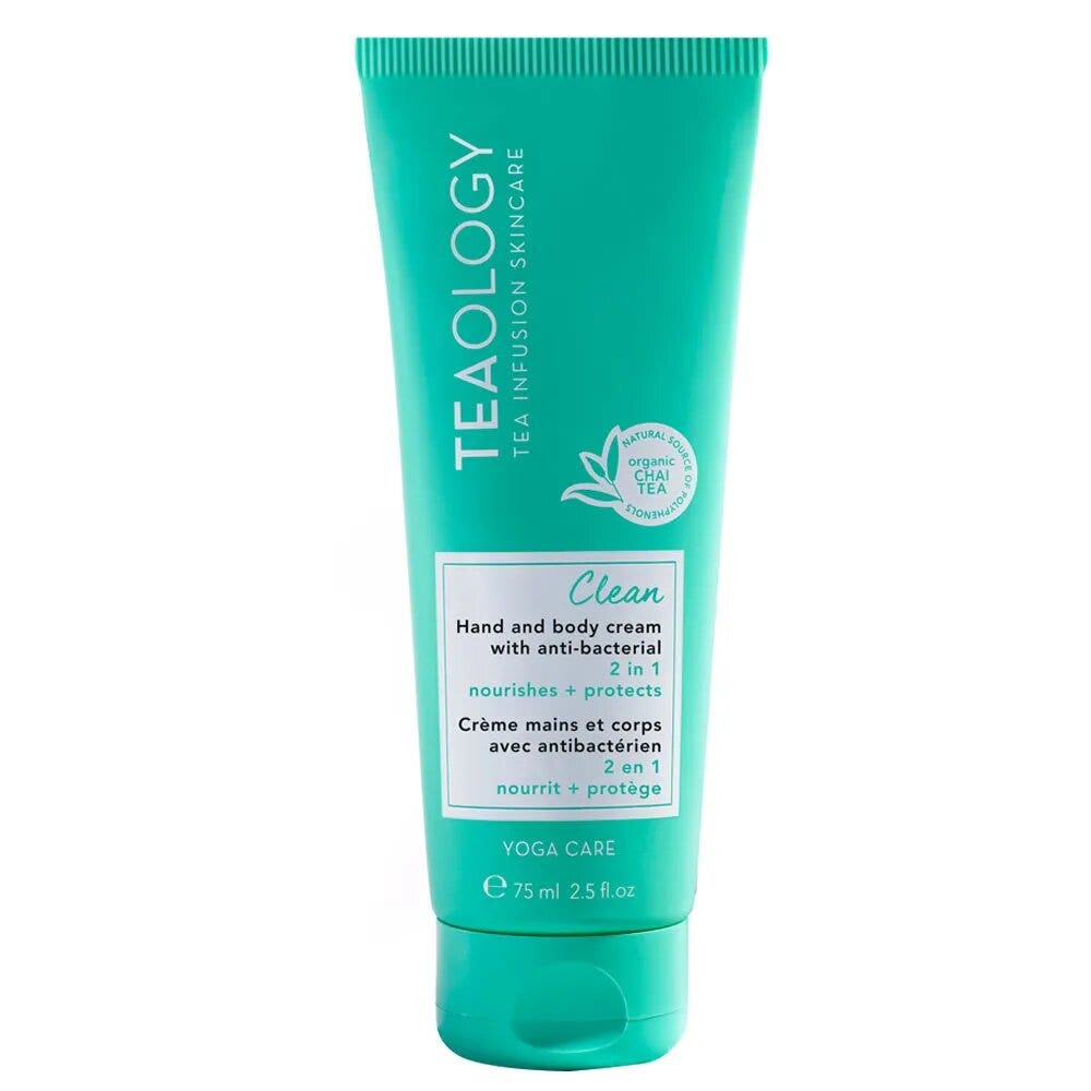 Teaology Yoga Care Crème Antibactérienne pour le Corps et les Mains 75 ml