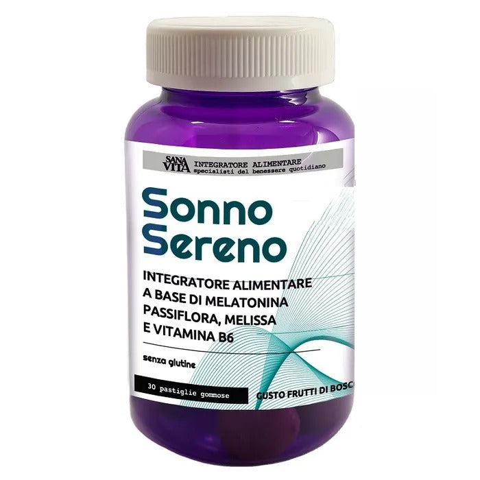 Sanavita Sonno Sereno Complément alimentaire 30 gommes