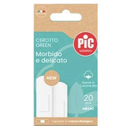 Pic Pansement Green en coton bio, taille moyenne, 20 pièces