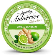 Anberries Lime & Gingembre Bonbons Gommeux 50 g