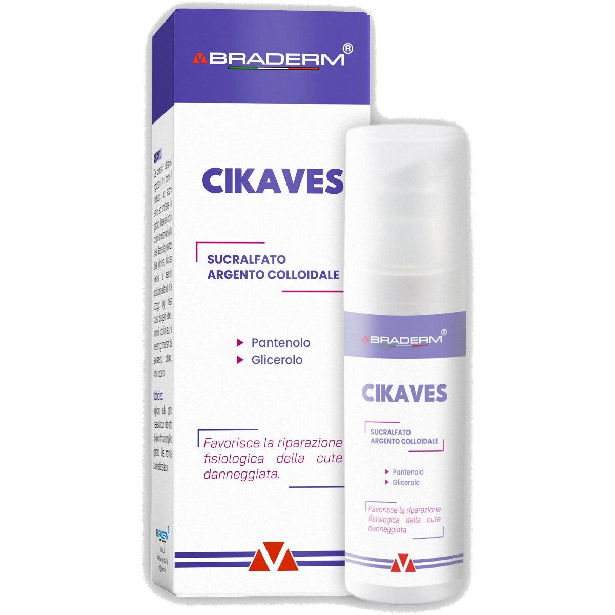 Braderm Cikaves Gel apaisant/émollient 30 ml