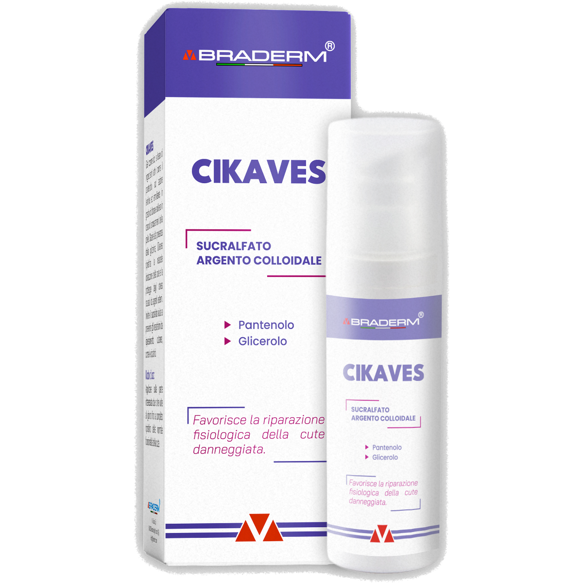 Braderm Cikaves Gel apaisant/émollient 30 ml