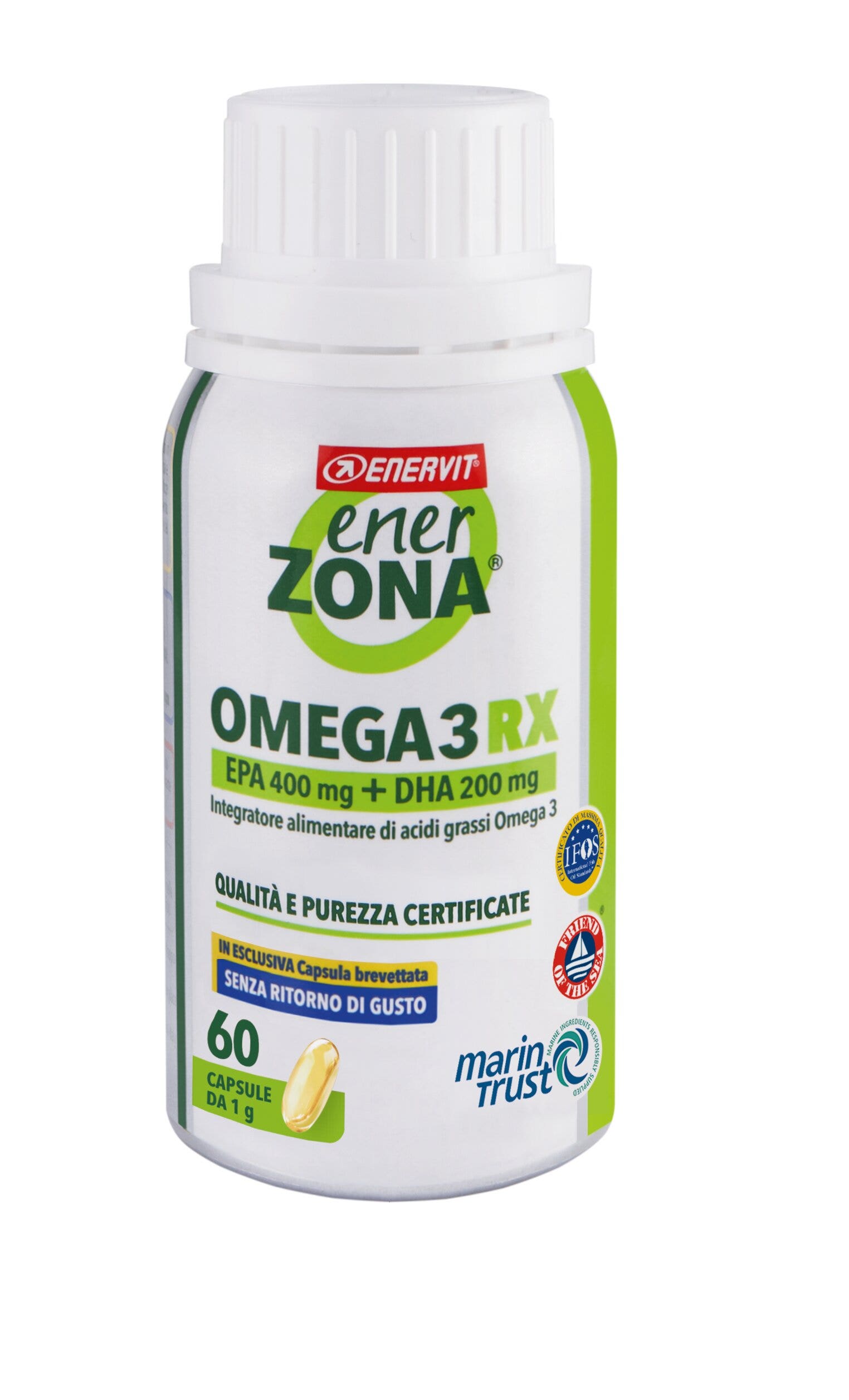 Enerzona Omega 3 RX 60 gélules de 1 g - Complément alimentaire de qualité