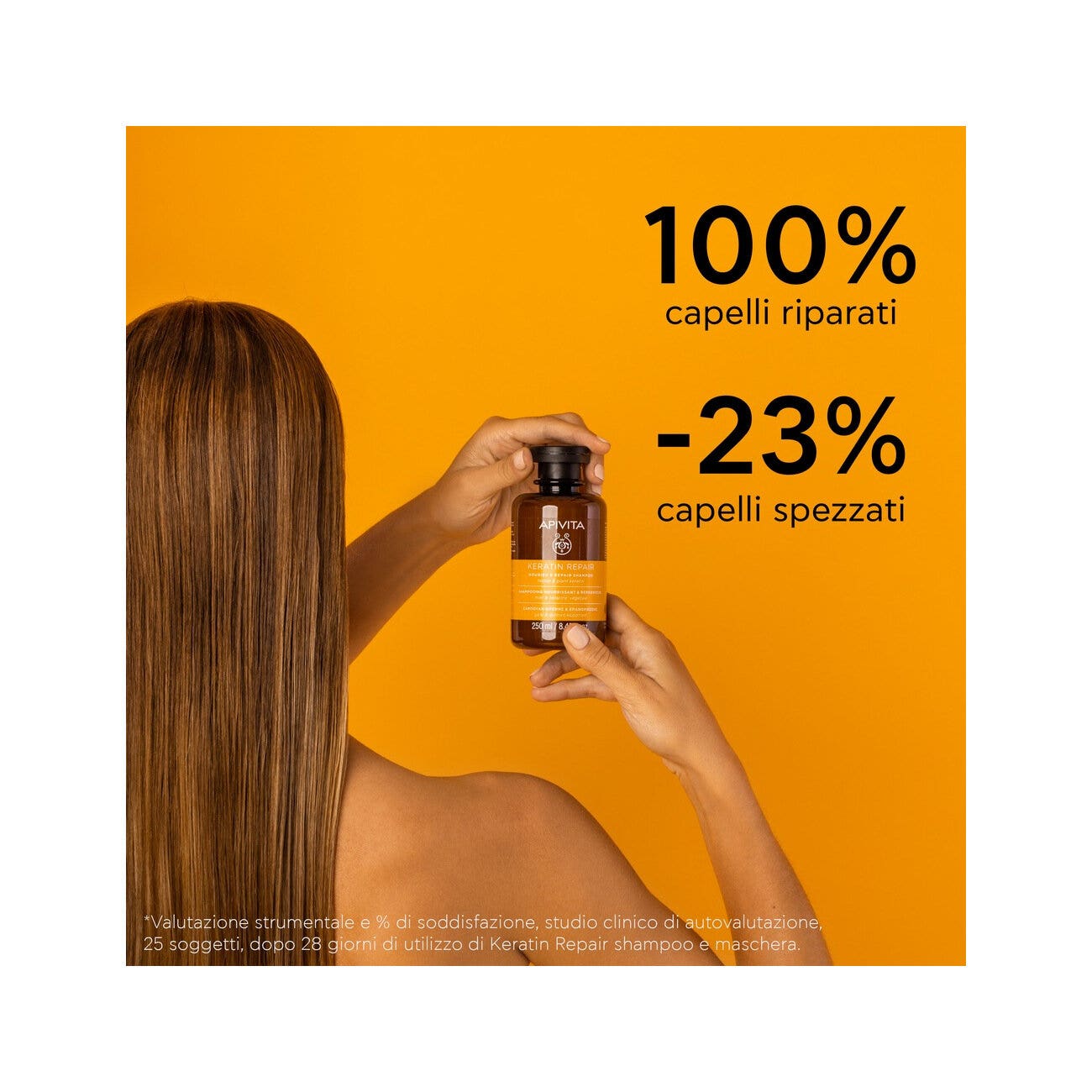 Apivita Keratin Repair Shampoo Nutriente Riparatore 250ml