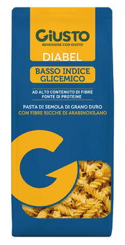 Giusto Diabel Pâtes Fusilli à faible indice glycémique 400 g