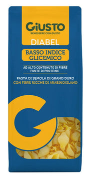 Giusto Diabel Pâtes Conchigliette à faible indice glycémique 400 g