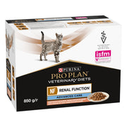 Purina Pro Plan Veterinary Diets NF Renal Function St/Ox Nourriture humide au saumon pour chats adultes 10 x 85 g