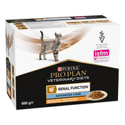 Purina Pro Plan Veterinary Diets NF Renal Functions Advanced Care Nourriture humide au poulet pour chats adultes 10 x 85 g