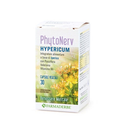 Farmaderbe Phytonerv Hypericum 30 gélules