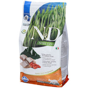 Farmina N&D Spiruline pour chats adultes, saumon, pour chats adultes 1,5 kg