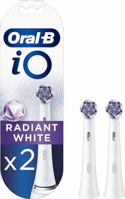 Oral-B iO Radiant White Testine di Ricambio 2 Pezzi