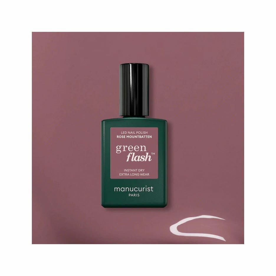 Manucurist Green Flash Smalto Led Rose Mountbatten 15ml