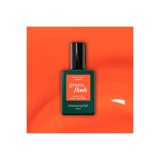 Manucurist Green Flash Vernis à ongles LED Sunset 15 ml