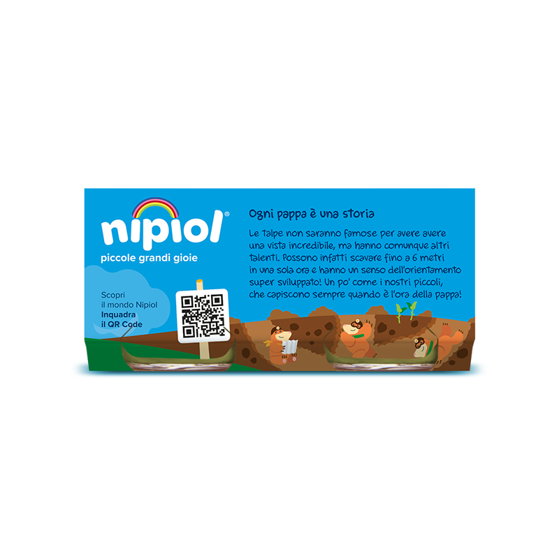 Nipiol Omogeneizzato Legumi E Verdure 2x80g
