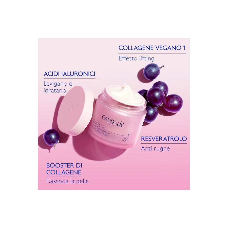 Caudalie Resveratrol-lift Crème de nuit à la tisane Recharge 50 ml