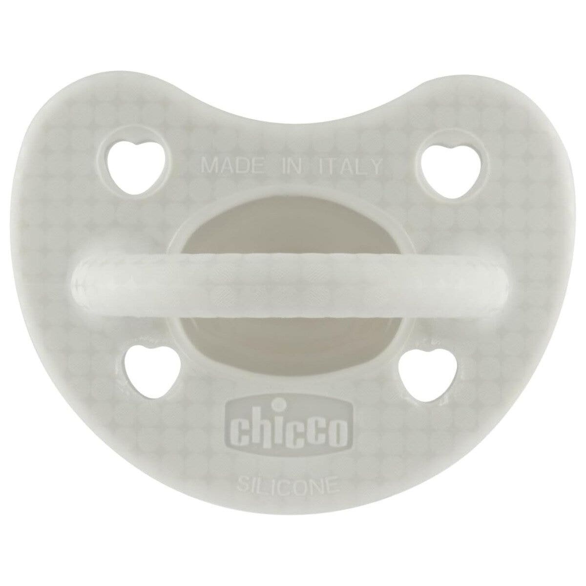 Chicco Sucette Physioforma Soft Luxe 2-6 mois, neutre, 1 pièce