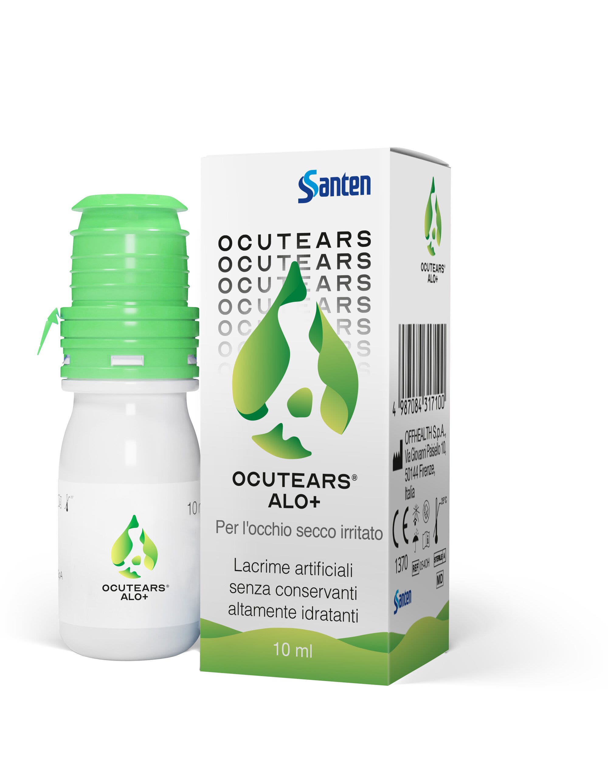 Ocutears Alo+ 0,4 % Collyre 10 ml