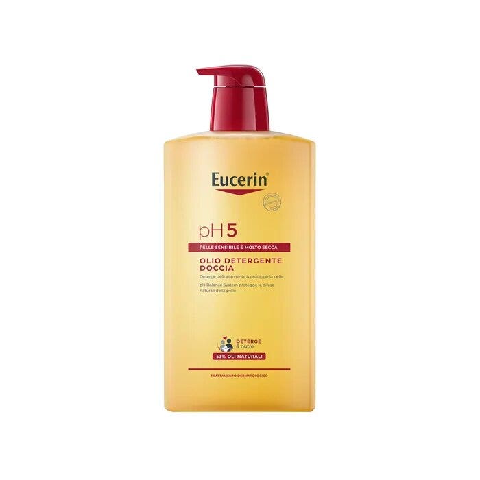 Eucerin pH5 Huile de douche nettoyante 1000 ml Hydratante