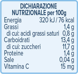 Nipiol Merenda Mela/Pera 2x100g