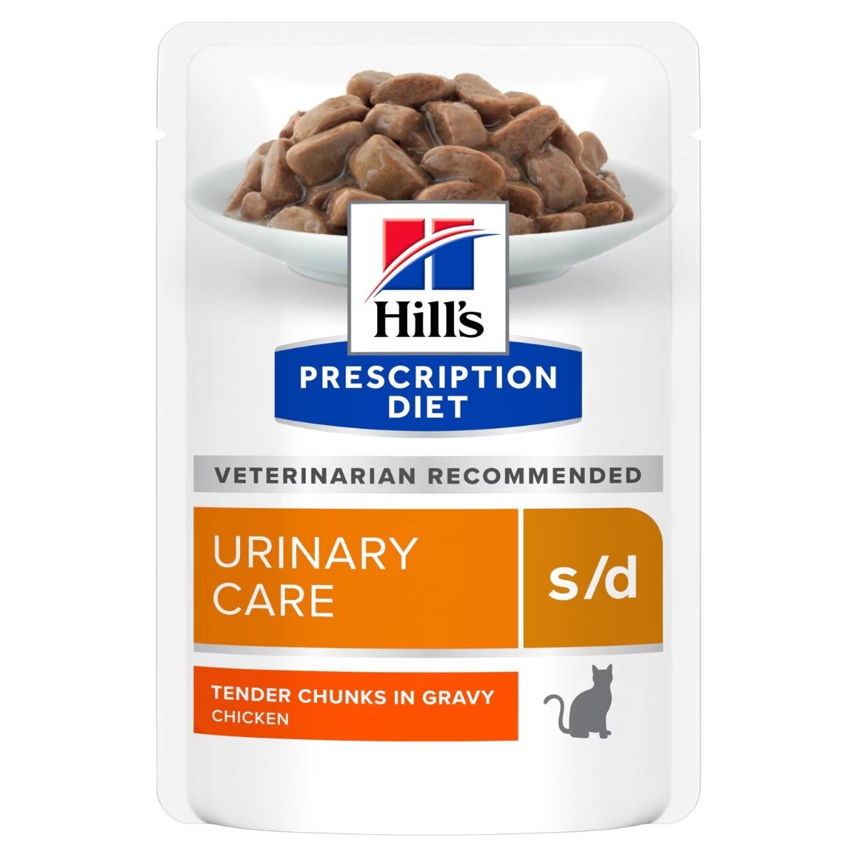 Hill's Prescription Diet S/D Aliment humide pour chats Sachet 85 g