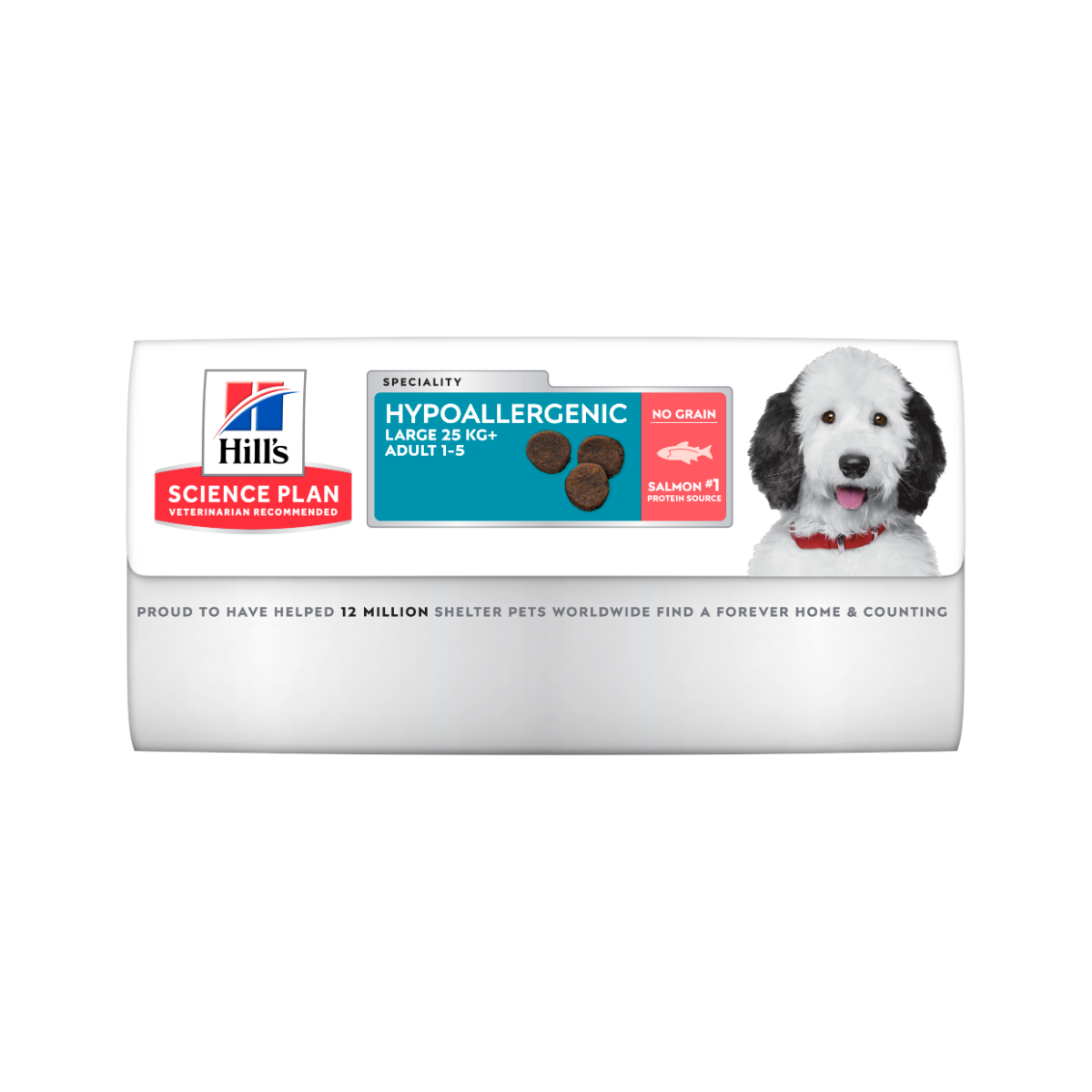 Hill's Science Plan Hypoallergenic Al Salmone Cibo Secco Cani Adulti Taglia Grande Sacco 14kg