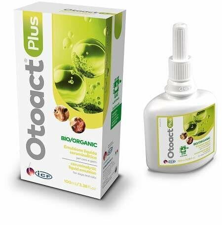 Otoact Plus Émulsion pour chiens/chats 100 ml
