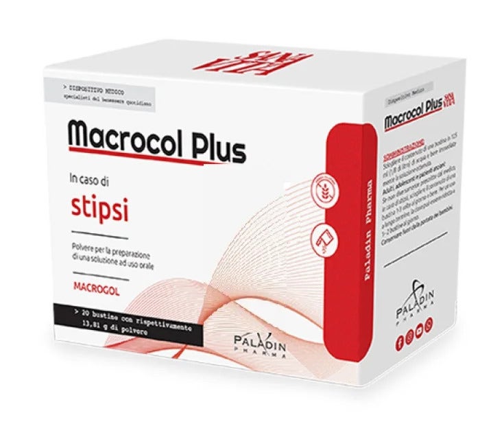 Sanavita Macrocol Plus Traitement contre la constipation 20 sachets