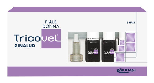Tricovel Zinalud Femme 6 ampoules