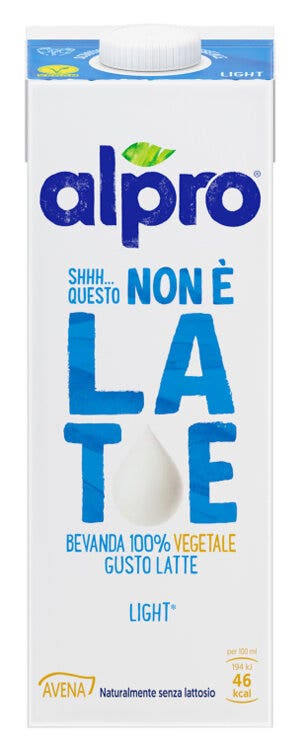 Alpro Shhh... Questo Non È Latte Light Bevanda all' Avena 1 Litro