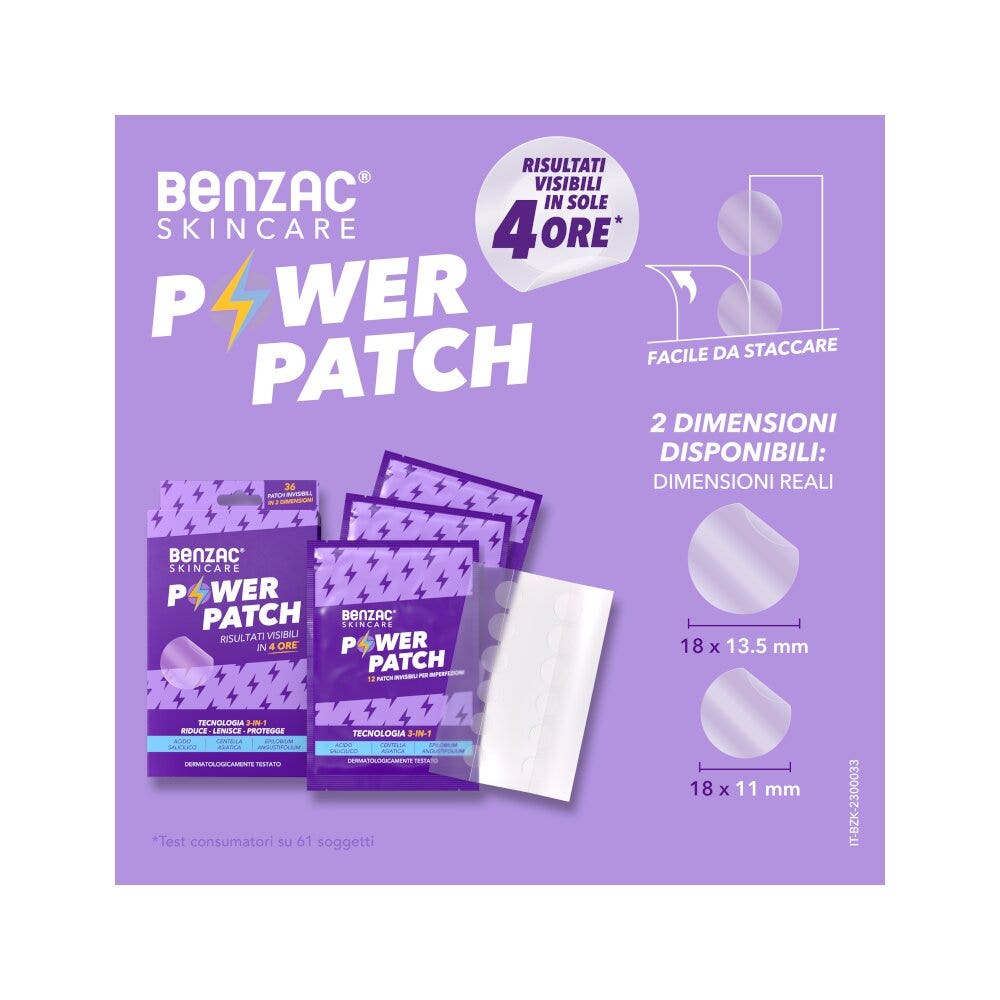 Benzac Skincare Power 36 patchs
