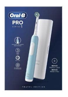 Brosse à dents électrique Oral-B Pro Series 1 BLEUE + tête de rechange