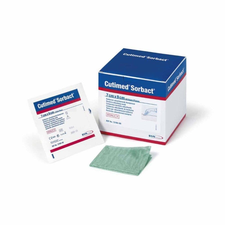 Cutimed Sorbact Pansement 7 x 9 cm, 5 pièces