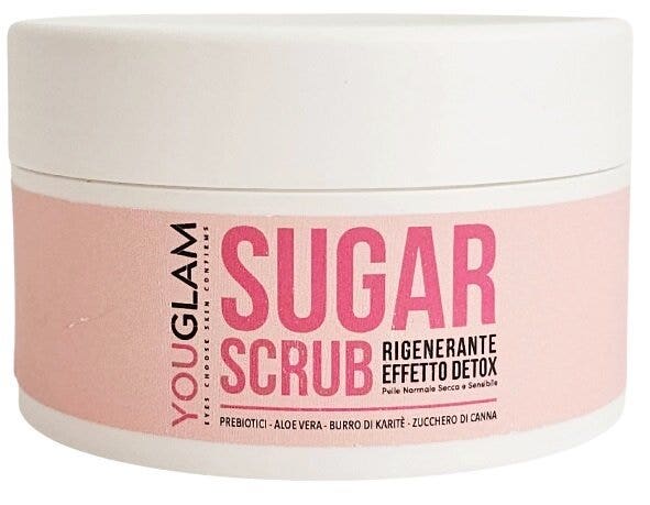 YouGlam Gommage au sucre régénérant pour le corps à effet détox 200 ml