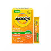 Supradyn Recharge No Stress Complément alimentaire à base de vitamines et de magnésium contre la fatigue due au stress 20 sachets