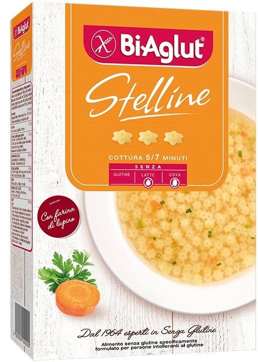 Biaglut Stelline Pâtes sans gluten 250 g