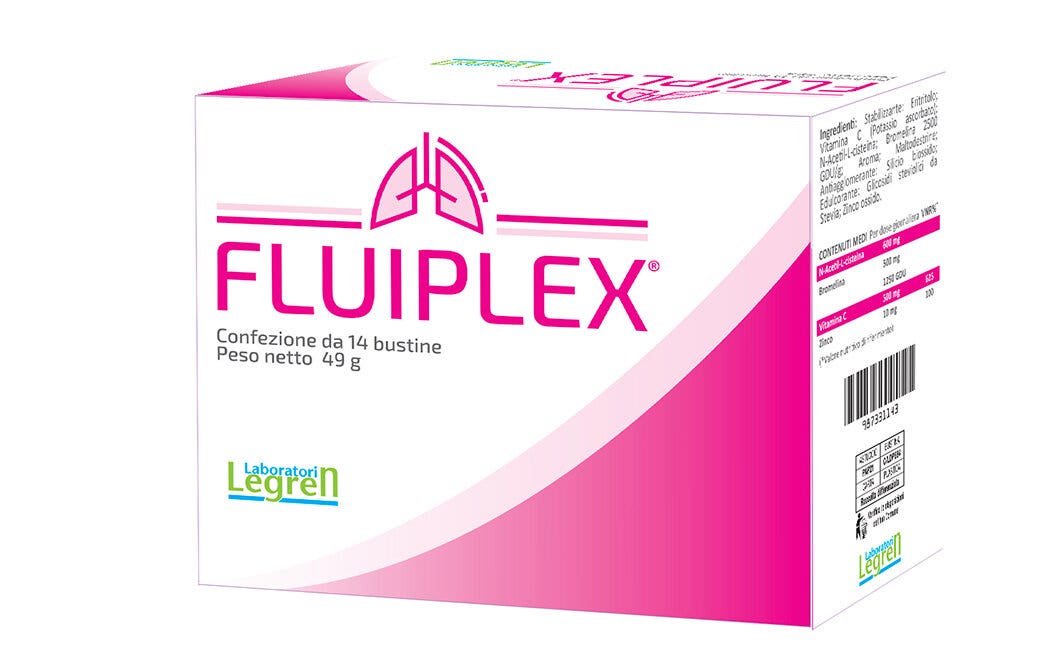Fluiplex Mucolytique 14 sachets