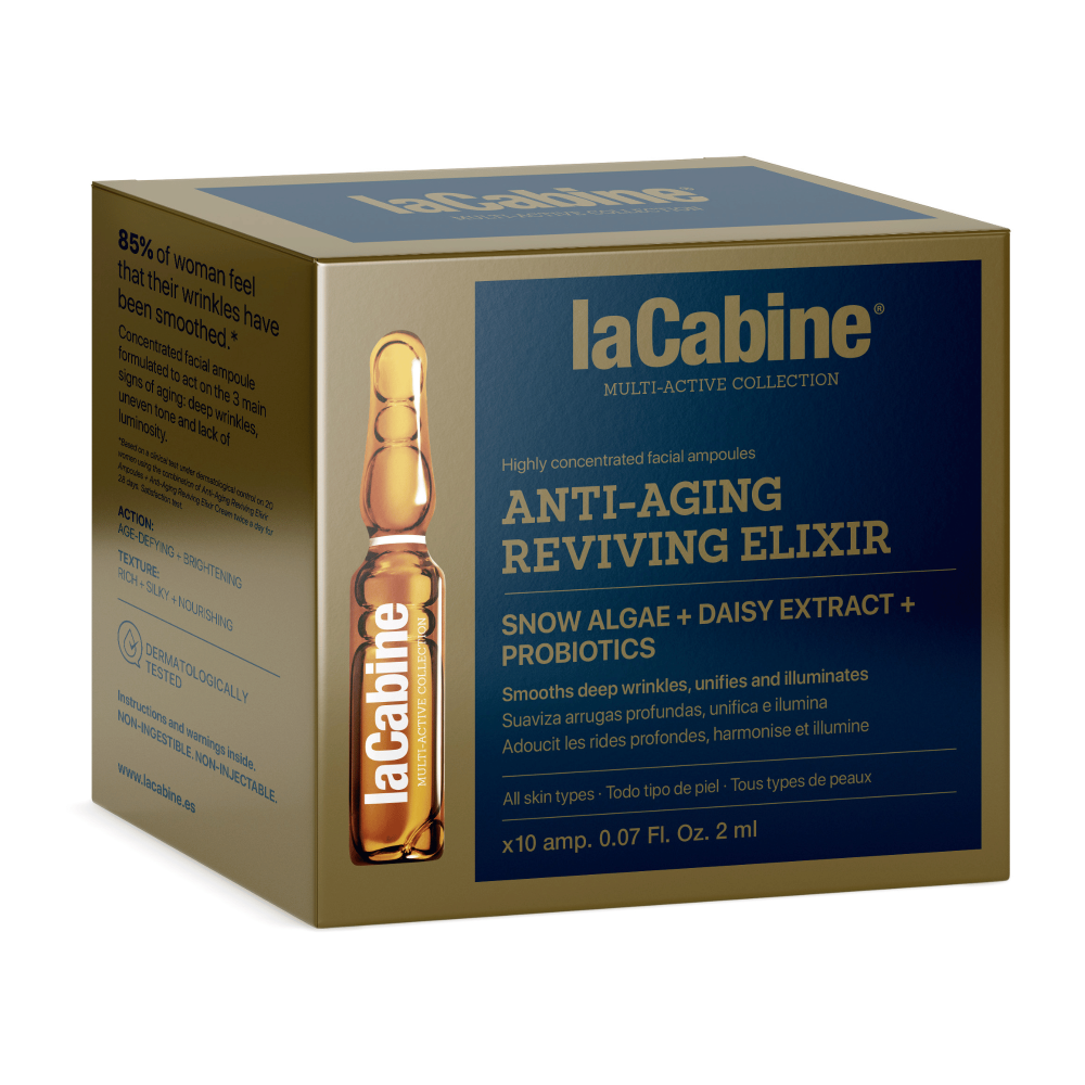 LaCabine Anti-Aging Reviving Elixir Anti-Âge Visage 10 Ampoules